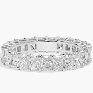 Platinum Radiant Cut Eternity Ring (4 Ct. Tw.)