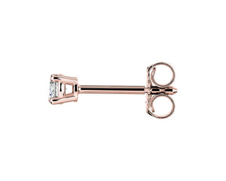 Diamond Stud Earrings In 14k Rose Gold (1/5 Ct. Tw.)