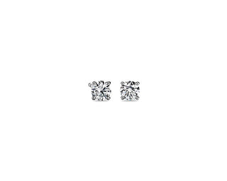 Diamond Earrings In Platinum (3/4 Ct. Tw.)