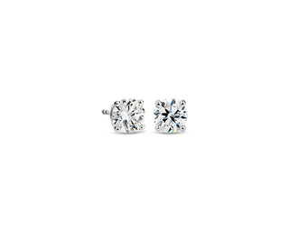 Diamond Stud Earrings In Platinum (2 Ct. Tw.)