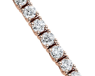 Diamond Flex Bar Bracelet In 14k Rose Gold (1/2 Ct. Tw)
