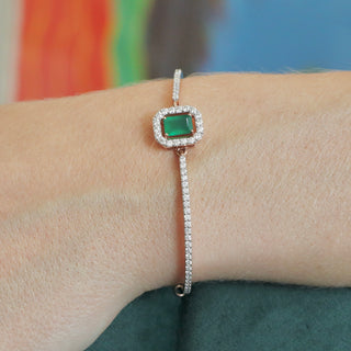 1.193 Moissanite Diamond Bangle