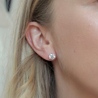2.067 LGD Diamond Stud Earrings