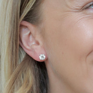2.421 LGD Diamond Stud Earrings
