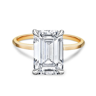 4.76 Moissanite Diamond Soltaire Engagement Ring