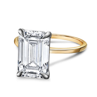 4.76 Moissanite Diamond Soltaire Engagement Ring