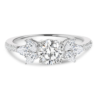 1.183 CTW LGD Diamond Marquise Accented Engagement Ring - Neptunes Jewelry