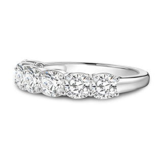 1.488 Moissanite Diamond Eternity Band