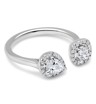 0.711 CTW LGD Diamond Open Ring | Neptunes Jewelry