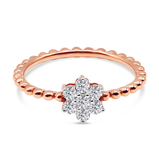 1.770 CTW LGD Diamond Floral Promise Ring | Neptunes Jewelry