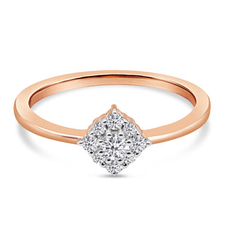 0.217 ctw Promise Ring LGD Diamond