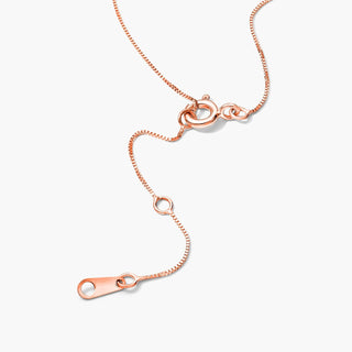 14K Rose Gold Seven Stone Halo Lab-Created Diamond Necklace
