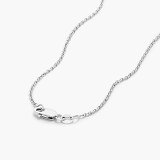14K White Gold Fancy Composite Array Diamond Necklace