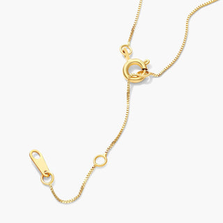14K Yellow Gold Tidal Wave Lab-Created Diamond Drop Pendant