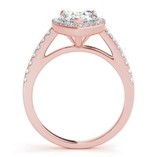 PEAR SHAPE HALO