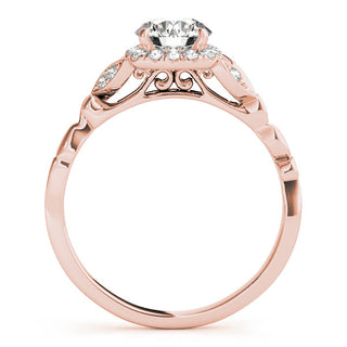 ROUND HALO ENGAGEMENT RING