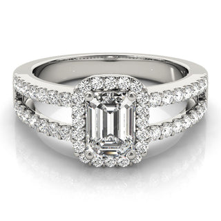 ENGAGEMENT RINGS HALO EMERALD