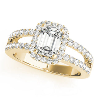 ENGAGEMENT RINGS HALO EMERALD