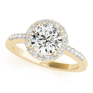 ENGAGEMENT RINGS HALO ROUND