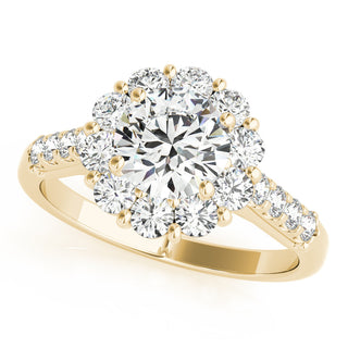 ENGAGEMENT RINGS HALO ROUND