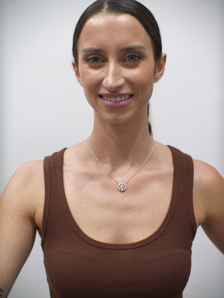 1.235 Moissanite Diamond Pendant Necklace