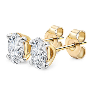 1.470 CTW LGD Diamond Stud Earrings - Exquisite Luxury and Timeless Elegance