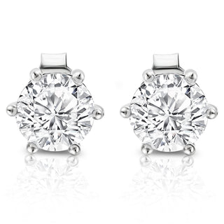 2.067 LGD Diamond Stud Earrings
