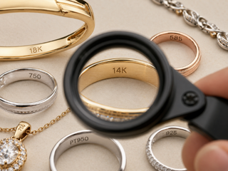 What 14K, 18K, 925, and Platinum Marks Mean