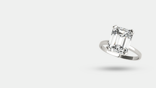 Solitaire engagement Ring