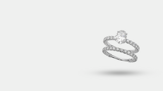 Oval Cluster Ring