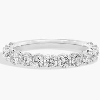 Selene's 14k white gold three-quarter diamond anniversary ring (1 1/2 carat total weight)