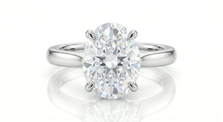 2 ct Oval Cut Solitaire Engagement Ring