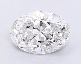 3.03ct Oval Lab Grown Diamond (Colour G, Clarity VS2, IGI)