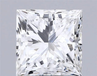 3.65ct Princess Lab Grown Diamond (Colour F, Clarity VS1, IGI)