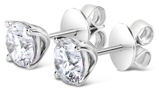 3.024 CTW LGD Diamond Stud Earrings:  Luxury Brilliance for Everyday Elegance