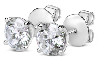 Luxurious 2.766 CTW LGD Diamond Stud Earrings