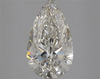 4.14ct Pear Lab Grown Diamond (Colour G, Clarity VS2, IGI)