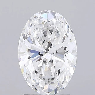 2.03ct Oval Lab Grown Diamond (Colour E, Clarity VS1, IGI)