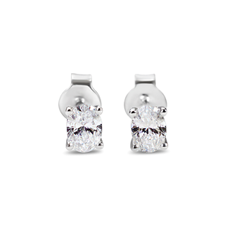 Luxurious 2.766 CTW LGD Diamond Stud Earrings