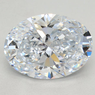 4.79 Carat E-VVS2 Oval Lab  Diamond