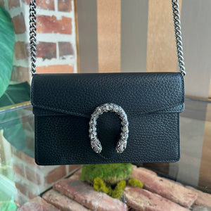 Gucci Black Super Mini Dionysus