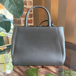 FENDI Gray 2Jours Petite Tote