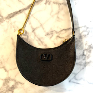 VALENTINO GARAVANI Hobo Black Bag