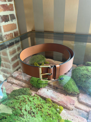 GUCCI Brown Leather Belt SZ 70/28