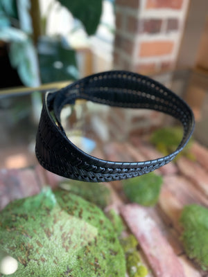 CHRISITIAN DIOR Whipstich Waist Belt