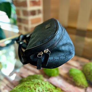 GUCCI Black Nylon Belt Bag