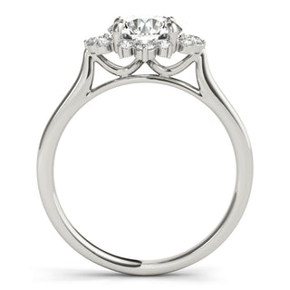 ENGAGEMENT RING FOR ROUND CENTER