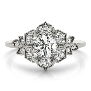 FLOWER FASHION RING