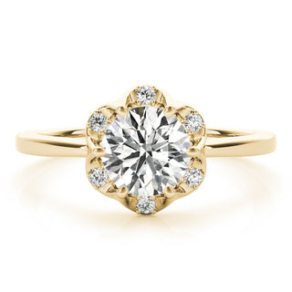 ENGAGEMENT RINGS ROUND CENTER