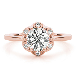 ENGAGEMENT RINGS ROUND CENTER